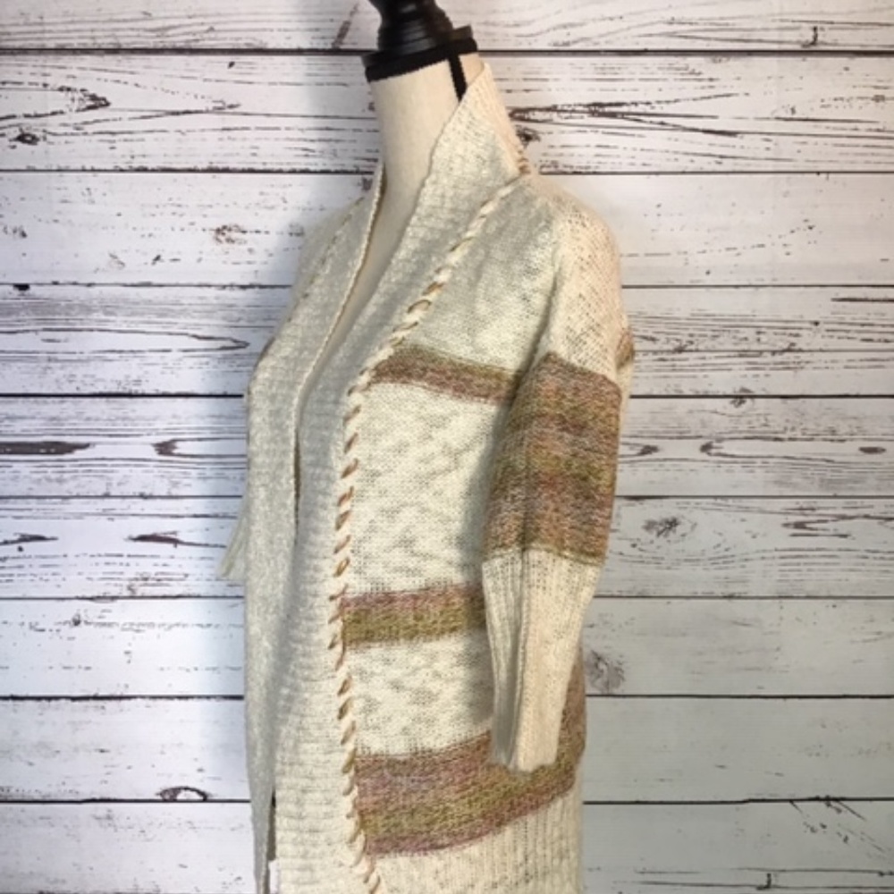 American Rag Womens Sz S Stripe cardigan * - Picture 3 of 6